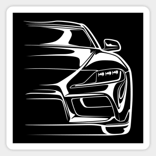 GR Supra Mk5 Silhouette Magnet